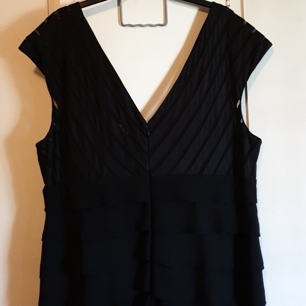 Black Ruffled Dress - Picture 5 of 5
